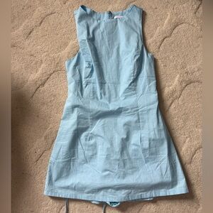 Princess Polly Sky Blue Yumiko Romper